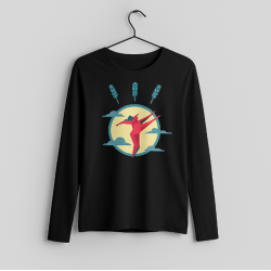 Hummingbird printed sweater